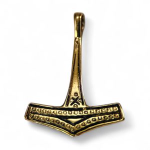 MARTEAU THOR EN BRONZE DANOIS, pendentif