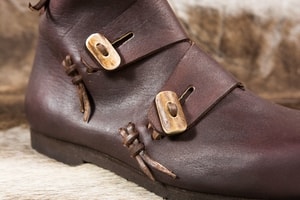 RASMUS, CHAUSSURES EN CUIR DÉBUT MOYEN ÂGE - CHAUSSURES VIKING ET SLAVES{% if kategorie.adresa_nazvy[0] != zbozi.kategorie.nazev %} - COSTUMES, CHAUSSURES{% endif %}