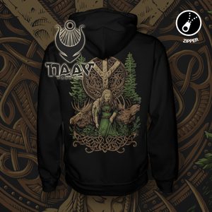 ALGIZ, ZIPPER HOODIE - KAPUZENPULLOVER{% if kategorie.adresa_nazvy[0] != zbozi.kategorie.nazev %} - T-SHIRTS, BOOTS - ROCK MUSIC{% endif %}