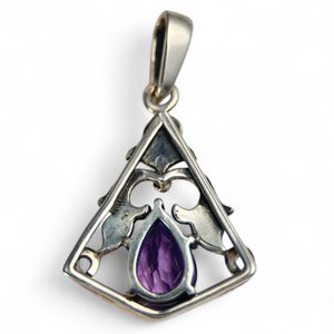 ZEPHYRS, pendant, silver - Amethyst