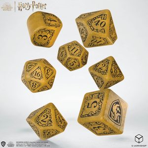 Jeu de dés Harry Potter. Poufsouffle, jaune