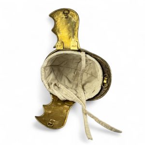 Celtic helmet Montefortino - de luxe, brass, replica