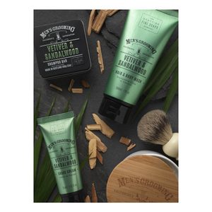 Vetiver and Sandalwood, Men's gift set, 4 pcs
