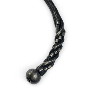 CUBIC, hand forged torc