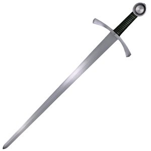 LANFRID one-handed sword, green, Full Tang