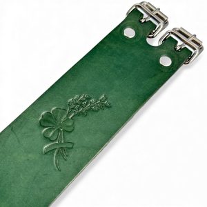 Bracelet en cuir, vert