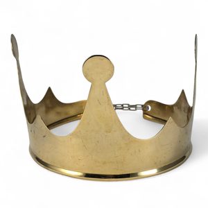 Couronne royale en laiton