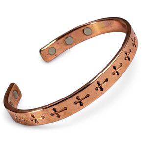 CRUSADER, copper bracelet