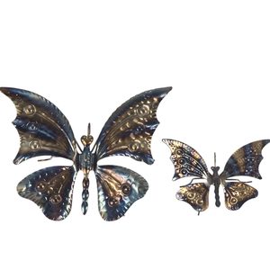 Forged butterfly - large, decoration