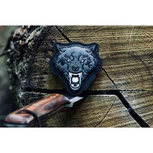 ANGRY WOLF, 3D RUBBER PATCH - MILITARY PATCHES{% if kategorie.adresa_nazvy[0] != zbozi.kategorie.nazev %} - BUSHCRAFT{% endif %}