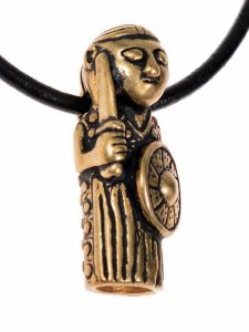 Hårby Valkyrie charm, bronze