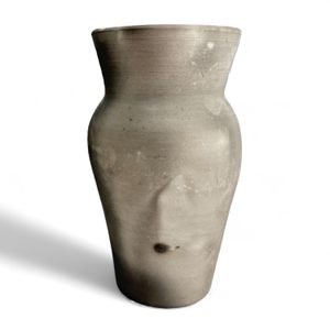 Medieval goblet, smoked ceramics