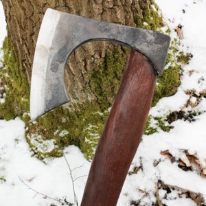 FORGED VIKING OR SAVIC AXE - AXES, POLEWEAPONS{% if kategorie.adresa_nazvy[0] != zbozi.kategorie.nazev %} - WEAPONS - SWORDS, AXES, KNIVES{% endif %}