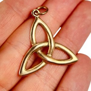 TRIQUETRA, Keltischer Anhänger, Bronze