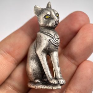 BASTET, costume brooch