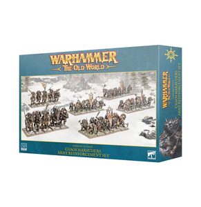 Warhammer Old World: Warriors of Chaos: Chaos Marauders - Army Reinforcement Set