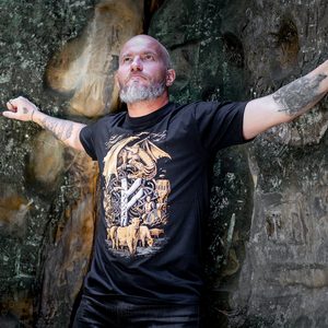 FEHU - t-shirt, hommes