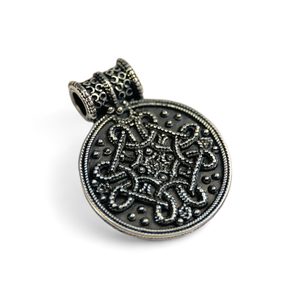 BIRKA, réplique de pendentif viking, argent