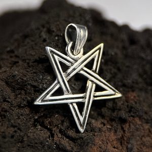 BAPHOMET, pendentif argent 925
