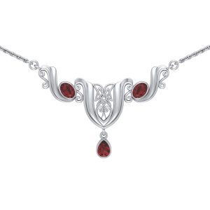 NECKLACE OF THE LADY OF THE COURT, silver, Ag 925