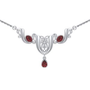 NECKLACE OF THE LADY OF THE COURT, SILVER, AG 925 - COLLIERS{% if kategorie.adresa_nazvy[0] != zbozi.kategorie.nazev %} - BIJOUX EN ARGENT{% endif %}