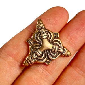 Viking Belt Stud, Borre, Bronze