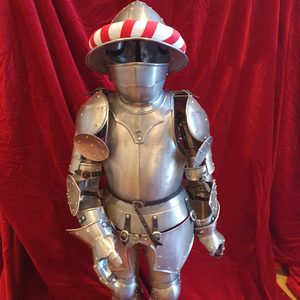 MEDIEVAL ARMOR - CHILDREN'S ARMOR, HANDMADE, DRUAL - SUITS OF ARMOUR{% if kategorie.adresa_nazvy[0] != zbozi.kategorie.nazev %} - ARMOUR HELMETS, SHIELDS{% endif %}