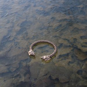 Pictish Boar Bracelet, bronze
