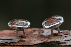 LEONARD, CUFFLINKS, SILVER AND AMBER - AMBER JEWELRY{% if kategorie.adresa_nazvy[0] != zbozi.kategorie.nazev %} - SILVER JEWELLERY{% endif %}