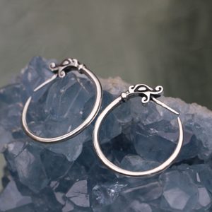 DRAGONS - silver earrings, replicas Golden Horde Ag 925