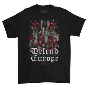 DEFEND EUROPE - Polish Hussars 1683, men's T-shirt