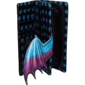 Blue dragon, wallet, 18.5cm