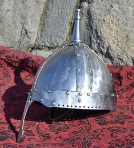 SLAVIC HELMET, RUSSIA, DECORATED - CASQUES VIKINGS ET À NASALE{% if kategorie.adresa_nazvy[0] != zbozi.kategorie.nazev %} - ARMURES ET BOUCLIERS{% endif %}