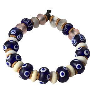 Bracelet, Celtic glass beads, reproduction