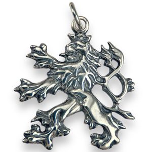 BOHEMIAN LION, silver pendant