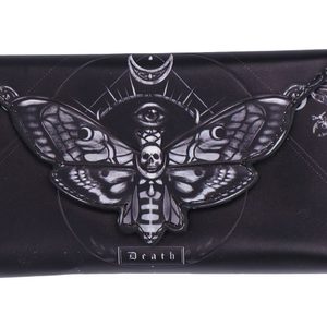 Death's Head Moth, wallet 9,5 cm