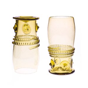 ARCADA, HISTORICAL GREEN GLASS - SET OF 2 - RÉPLIQUES HISTORIQUES DE VERRE{% if kategorie.adresa_nazvy[0] != zbozi.kategorie.nazev %} - VERRE ET CÉRAMIQUE{% endif %}