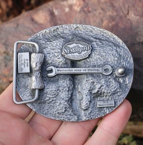 Mechanic, belt buckle