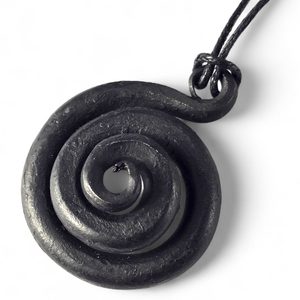 Geschmiedete Spirale, Anhänger