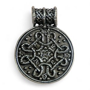 BIRKA, réplique de pendentif viking, argent