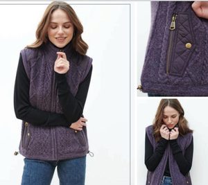Aran Women's Country Life Body Warmer
