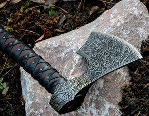 FENRIR, etched Viking Axe