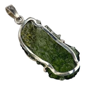 DIVA, pendant with Moldavite, silver 925/1000