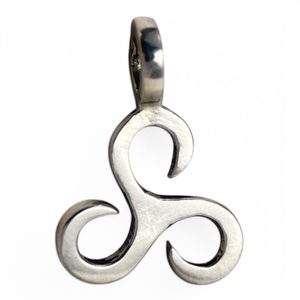 KLEINER TRISKEL, Anhänger, Silber 925