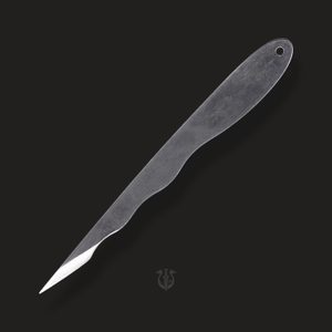 FLAMED BLADE, throwing knife