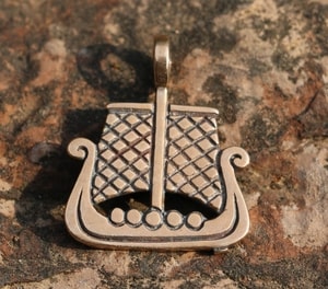 VIKING SHIP, BRONZE PENDANT - PENDANTS, NECKLACES{% if kategorie.adresa_nazvy[0] != zbozi.kategorie.nazev %} - JEWELLERY - BRONZE, ZINC{% endif %}