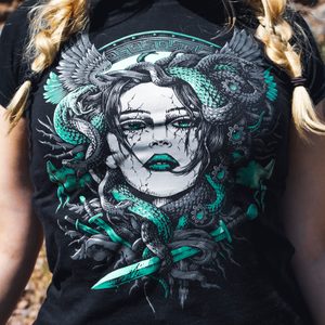 MEDUSA, ladies' t-shirt, colored