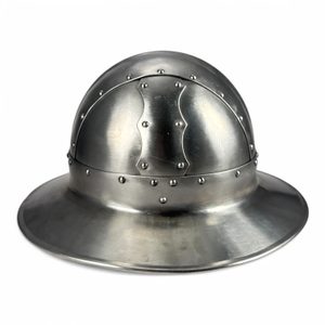 Iron hat from Macieowska Bible, functional replica