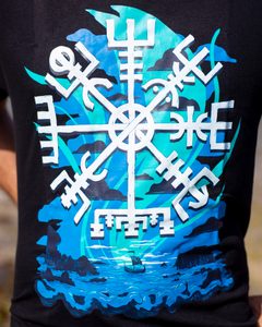 VEGVÍSIR, Herren-T-Shirt Naav