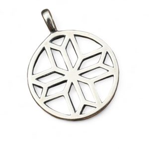 MORNING STAR VENUS II, silver pendant